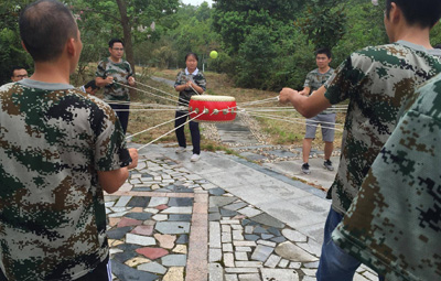 激發(fā)個人潛能，凝聚團隊力量——蔡田鋪中心廠拓展訓(xùn)練